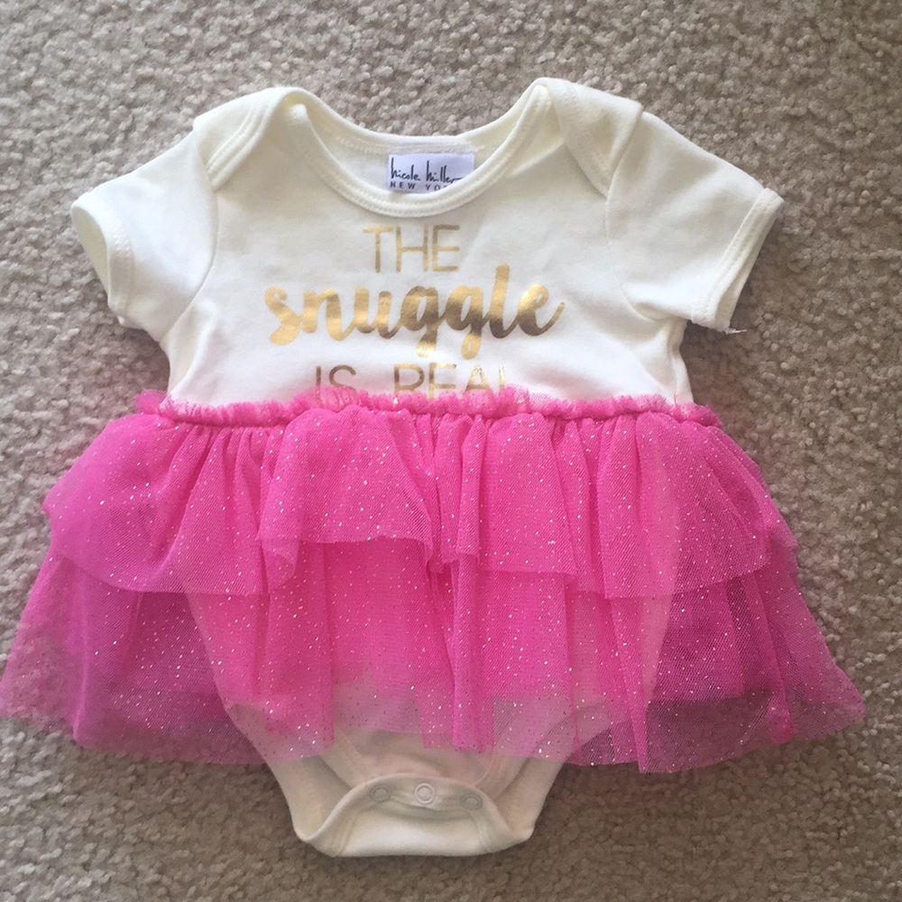 NWOT! Nicole Miller tutu onesie